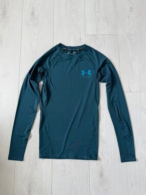 Under Armour Teal Swim Performance Short Sleeve Top